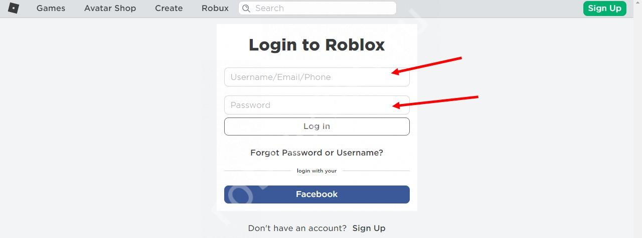 Как войти в роблокс на компьютере в свой аккаунт